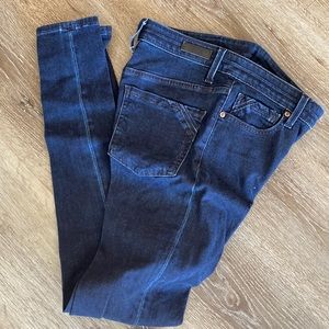 Buckle black brand 26 waist 30 length high waist navy blue jeans